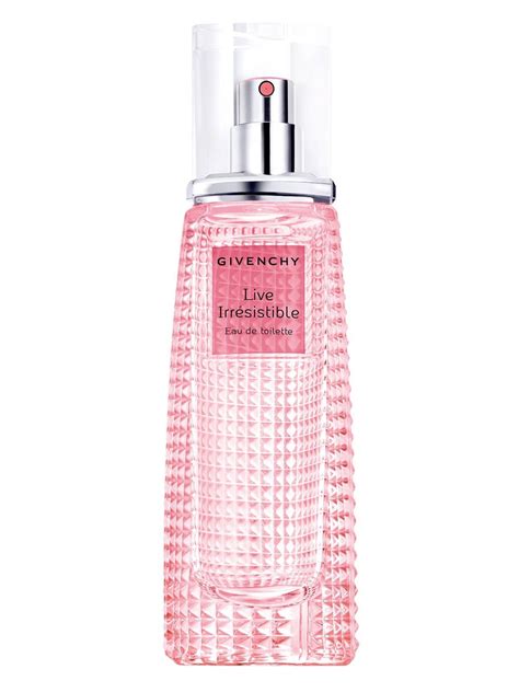 live irresistible eau de toilette givenchy|irresistible Givenchy price.